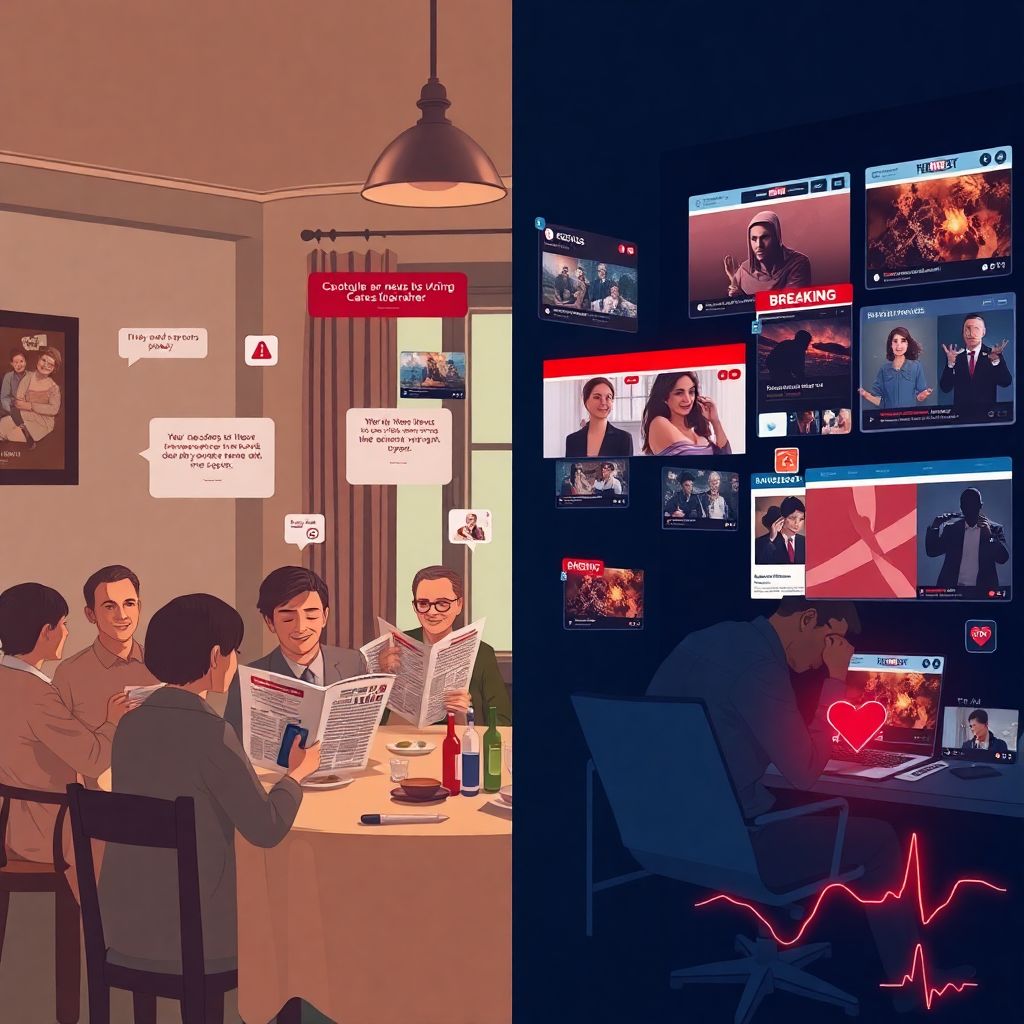 Здоровье под давлением стресса: как новостной шум влияет на психику и что с этим делать