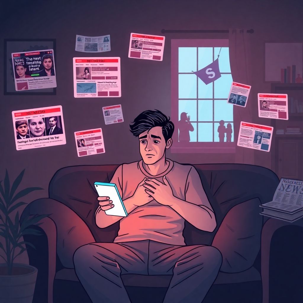 «Усталость от новостей»: как инфопоток влияет на психику и как защититься