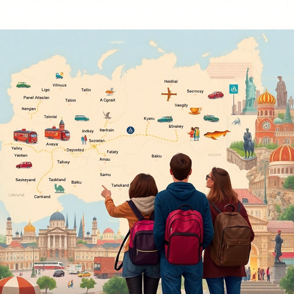 Маршрут по постсоветскому пространству: что сегодня объединяет и разделяет страны СССР