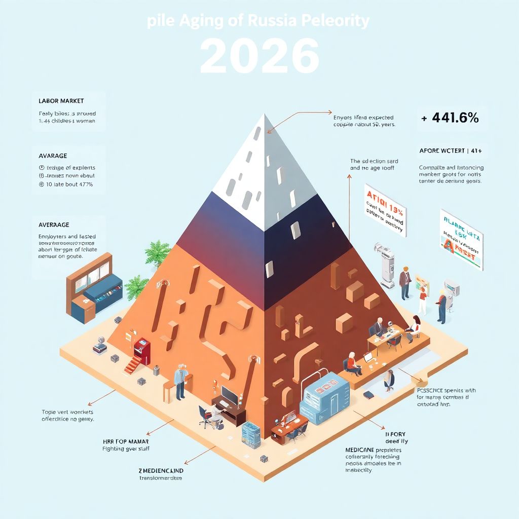 Здоровье нации: почему Россия стареет и что ждет рынок труда и пенсии